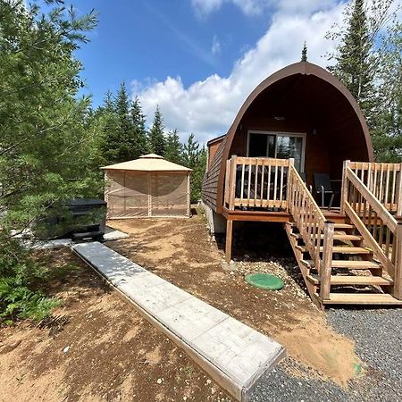 Chalet Alice A Louer Avec Spa Mauricie เซนต์ อเล็กซิส เด มองส์ ภายนอก รูปภาพ