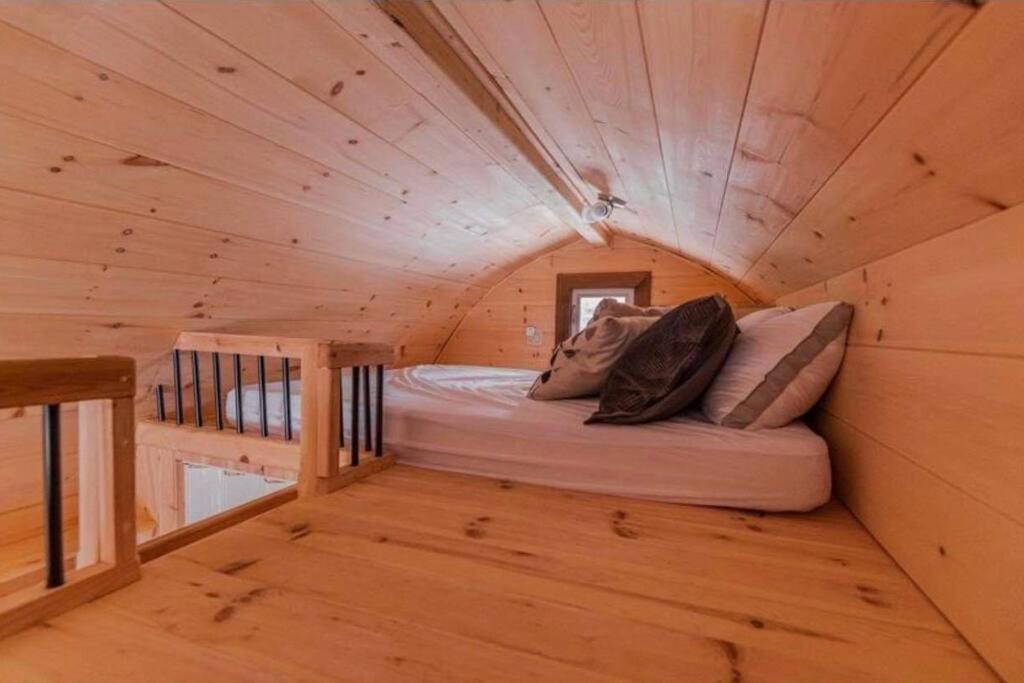 Chalet Alice A Louer Avec Spa Mauricie เซนต์ อเล็กซิส เด มองส์ ภายนอก รูปภาพ