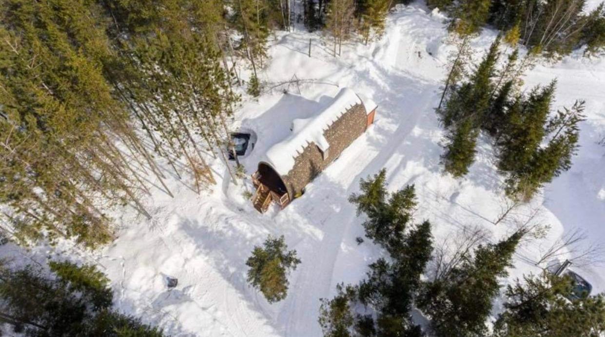 Chalet Alice A Louer Avec Spa Mauricie เซนต์ อเล็กซิส เด มองส์ ภายนอก รูปภาพ
