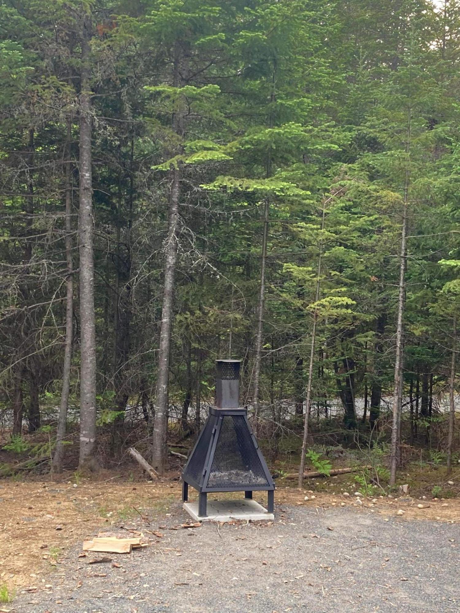 Chalet Alice A Louer Avec Spa Mauricie เซนต์ อเล็กซิส เด มองส์ ภายนอก รูปภาพ